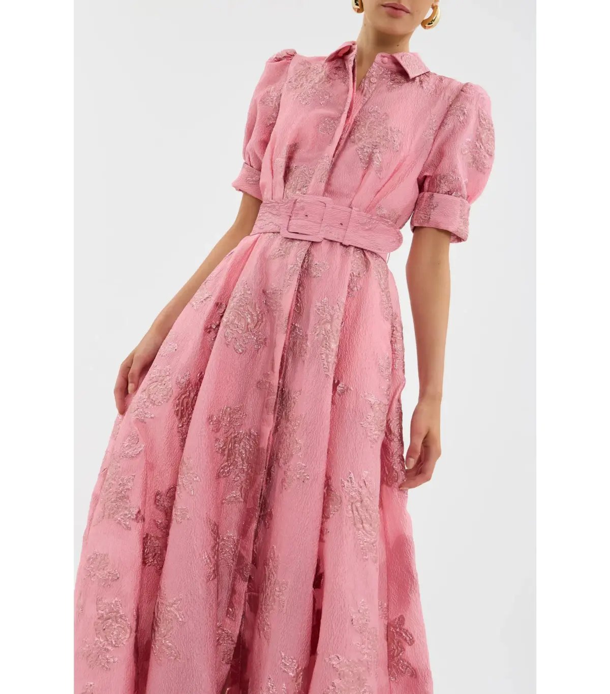 Rebecca Vallance Annette Button Gown Pink Size AU 8 photo 2