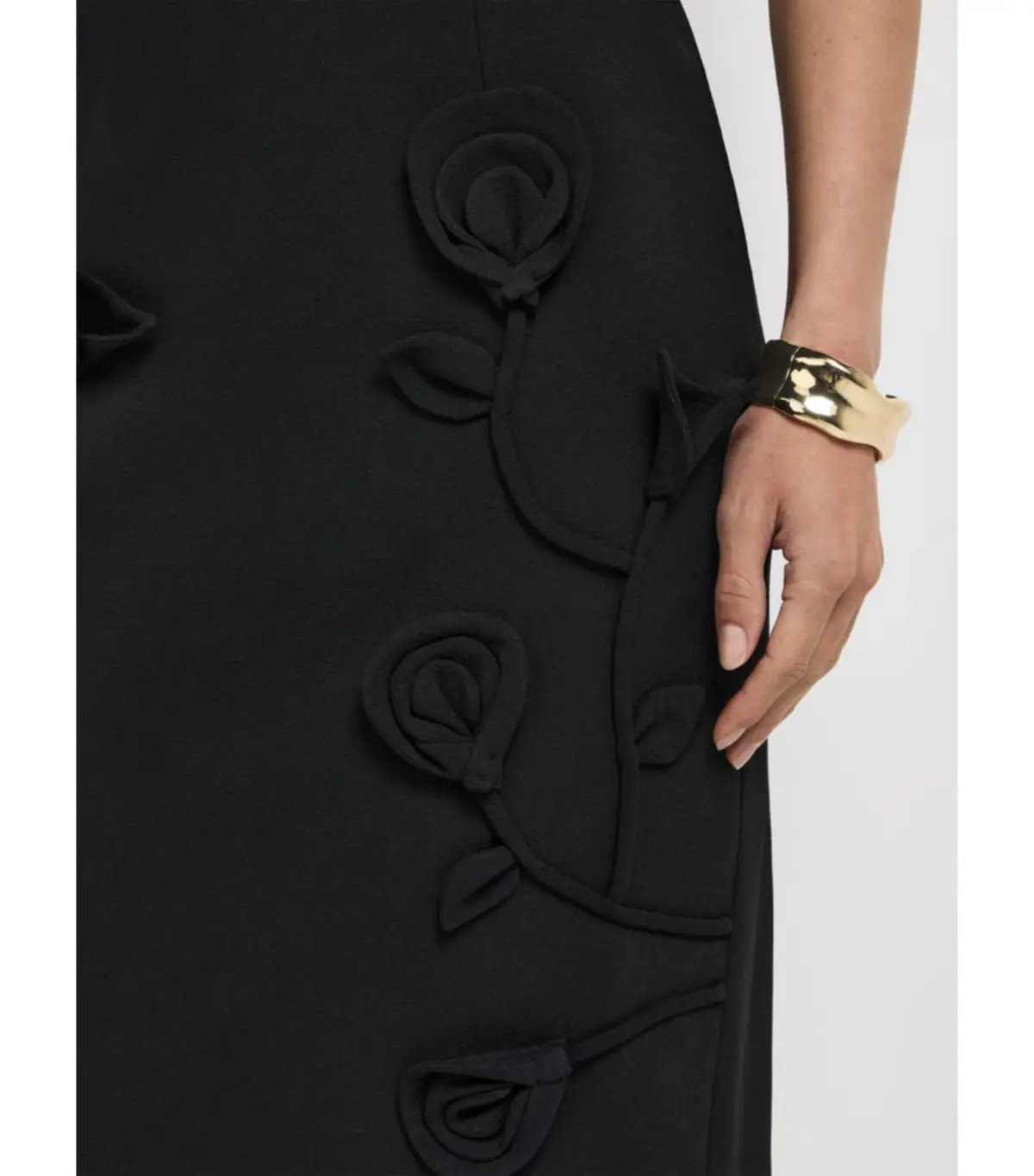 Sheike Maya Midi Dress Black Size AU 12 photo 3