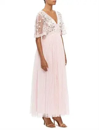 Needle and Thread Garland Ribbon Bodice Ankle Gown Size 16/L photo 3