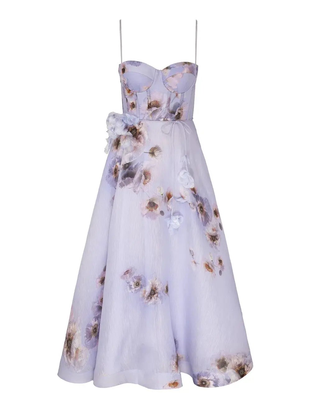 Zimmermann Hypnotic Picnic Dress in Lilac Poppy Size 2 / AU 12 photo 4