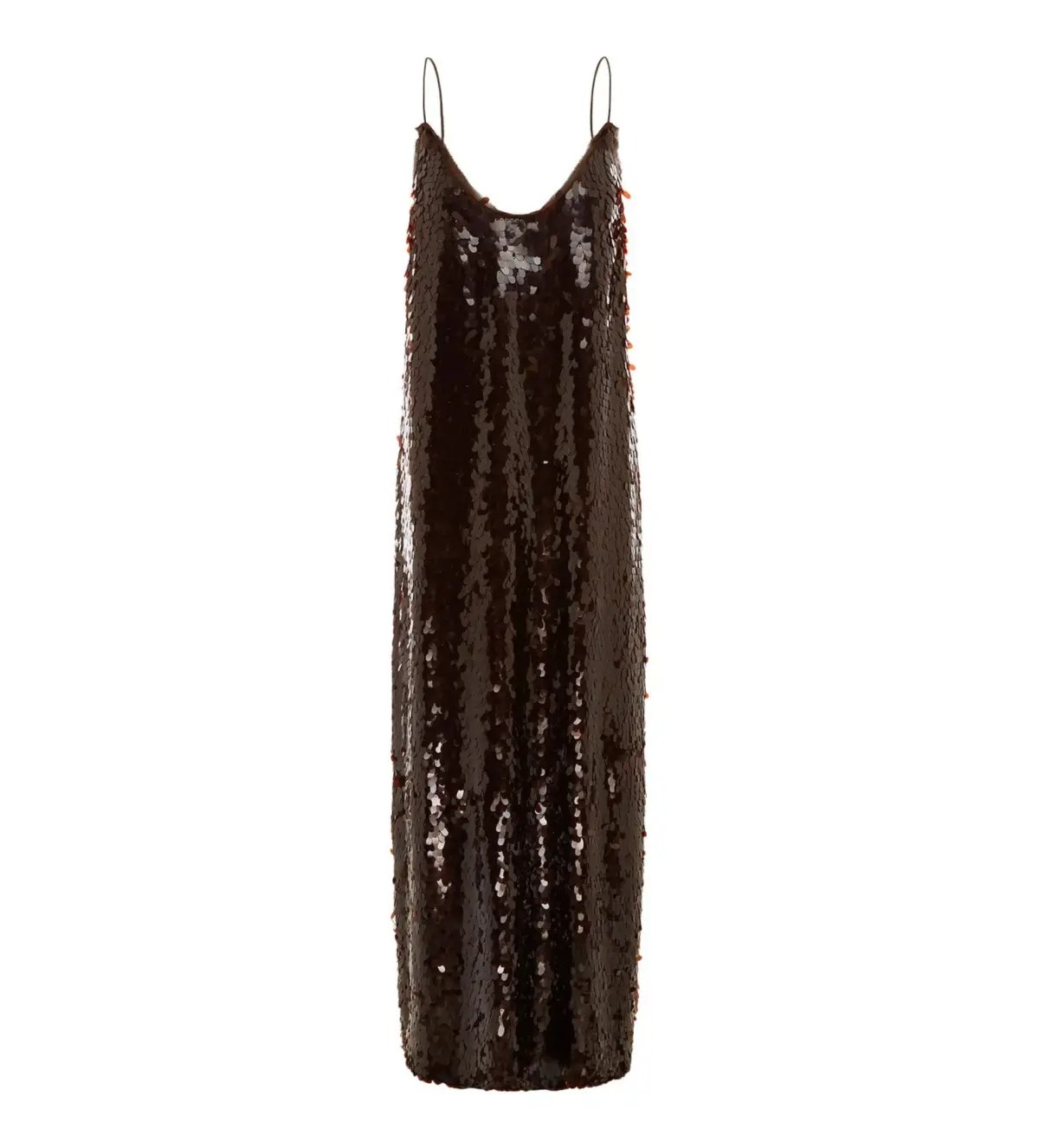 Alemais Geanie Sequin Gown In Chocolate Size L / AU 12 photo 5