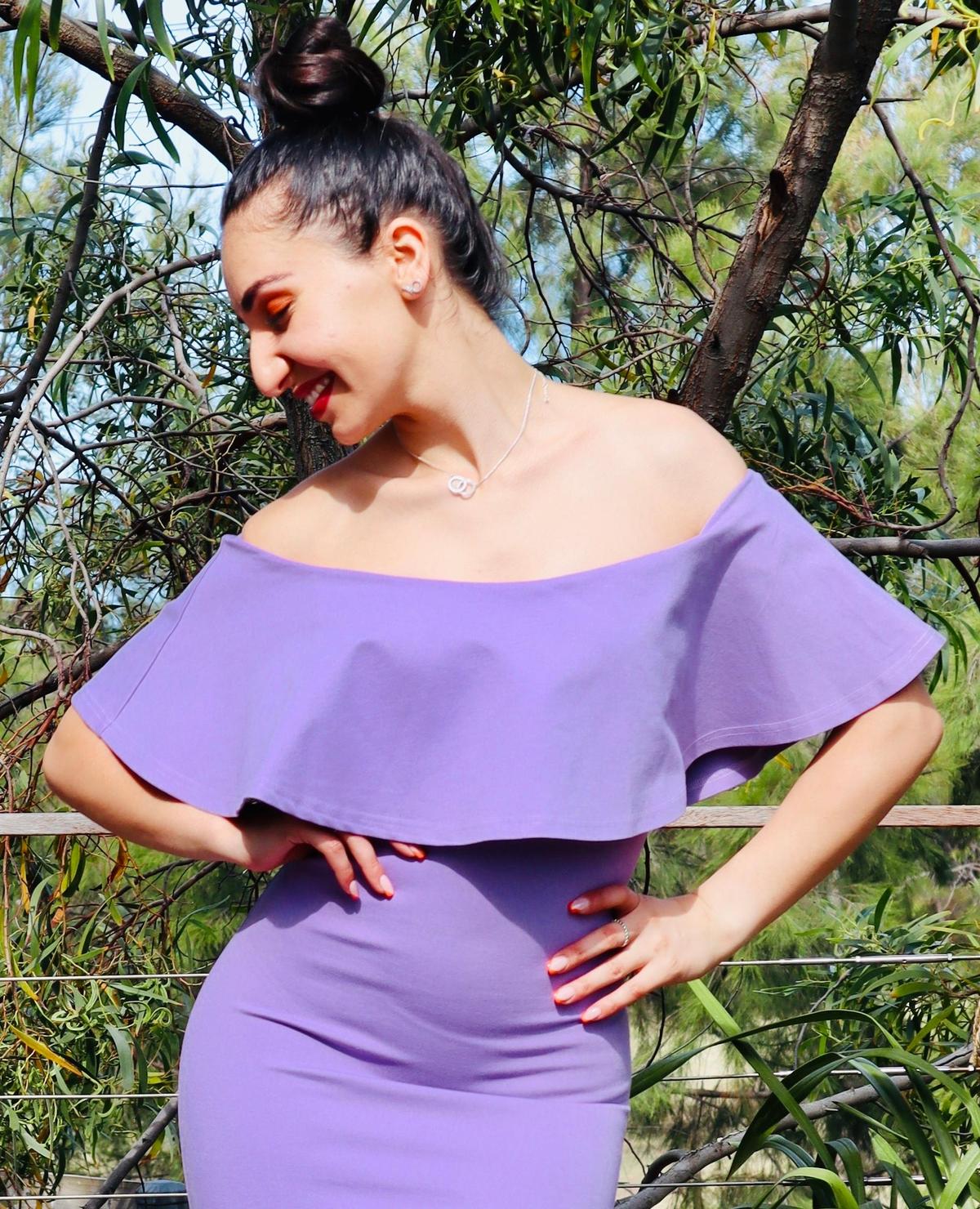 Mossman Kiss and Tell Dress Lilac Size 6 photo 6