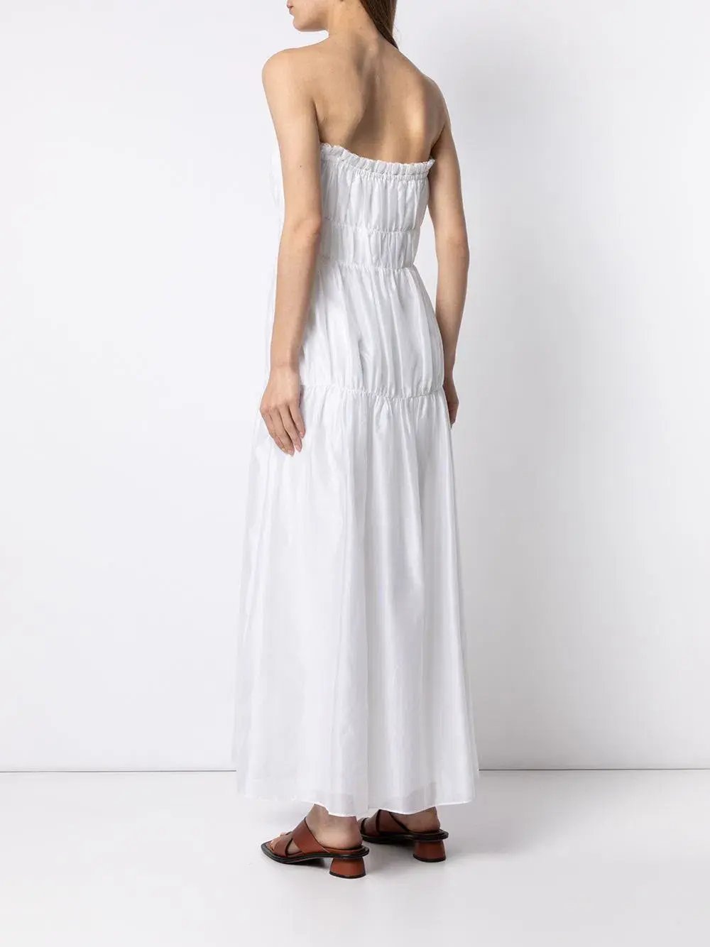 Sir The Label Evie Strapless Dress Ivory Size 2 / 10 AU photo 2