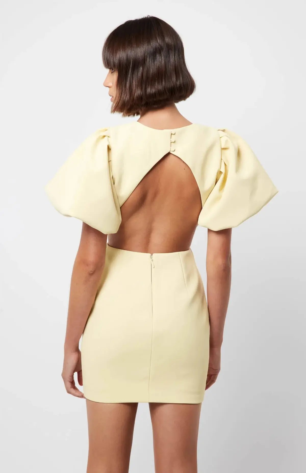 Mossman Splendour Mini Dress Yellow Size 12 photo 4