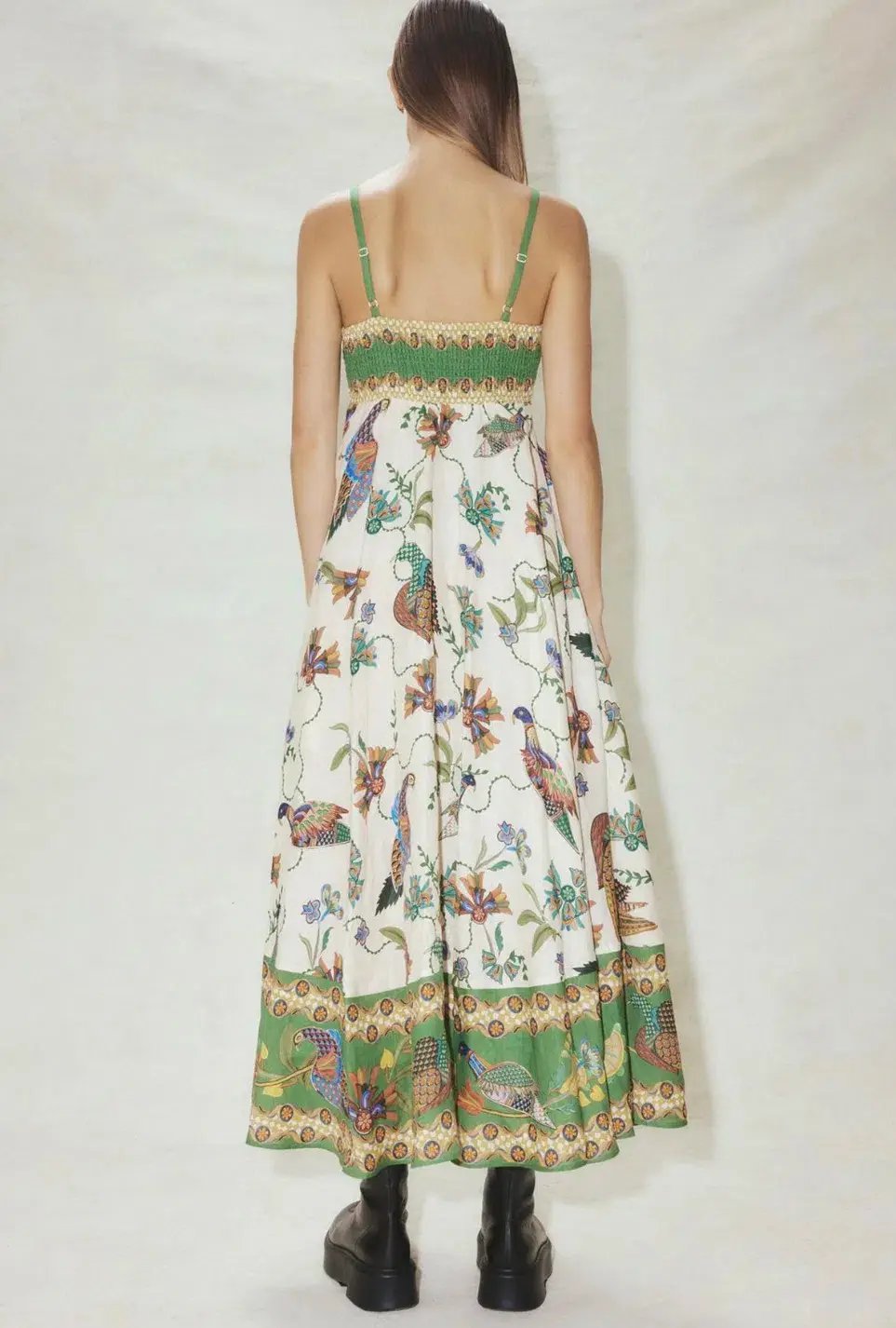 Alemais Birdie Midi Dress Print Size 10 photo 4