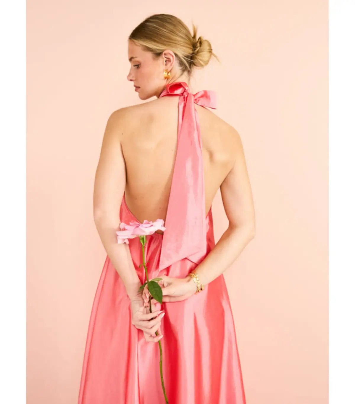 Hansen and Gretel Gateau Gown in Watermelon Size AU 8 photo 3