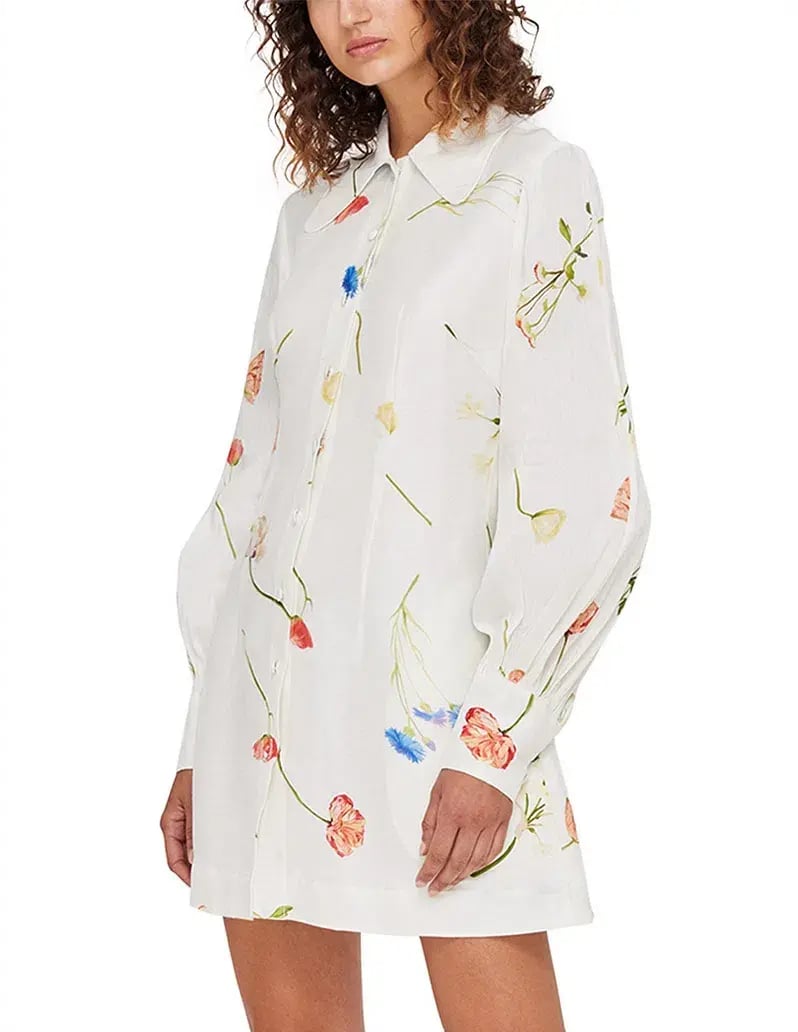 Leo Lin The Fields Linen Mini Dress size 10 photo 5