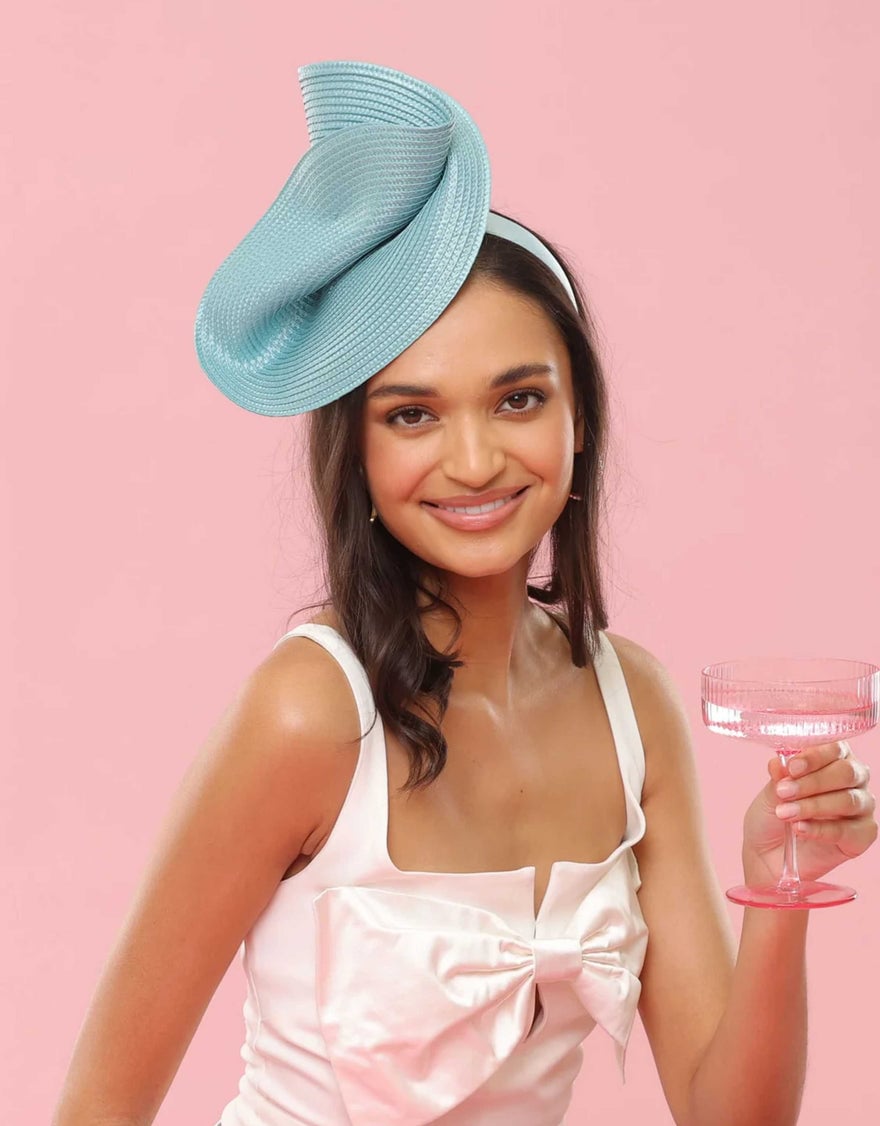 Morgan & Taylor Alexia Fascinator, Blue photo 4