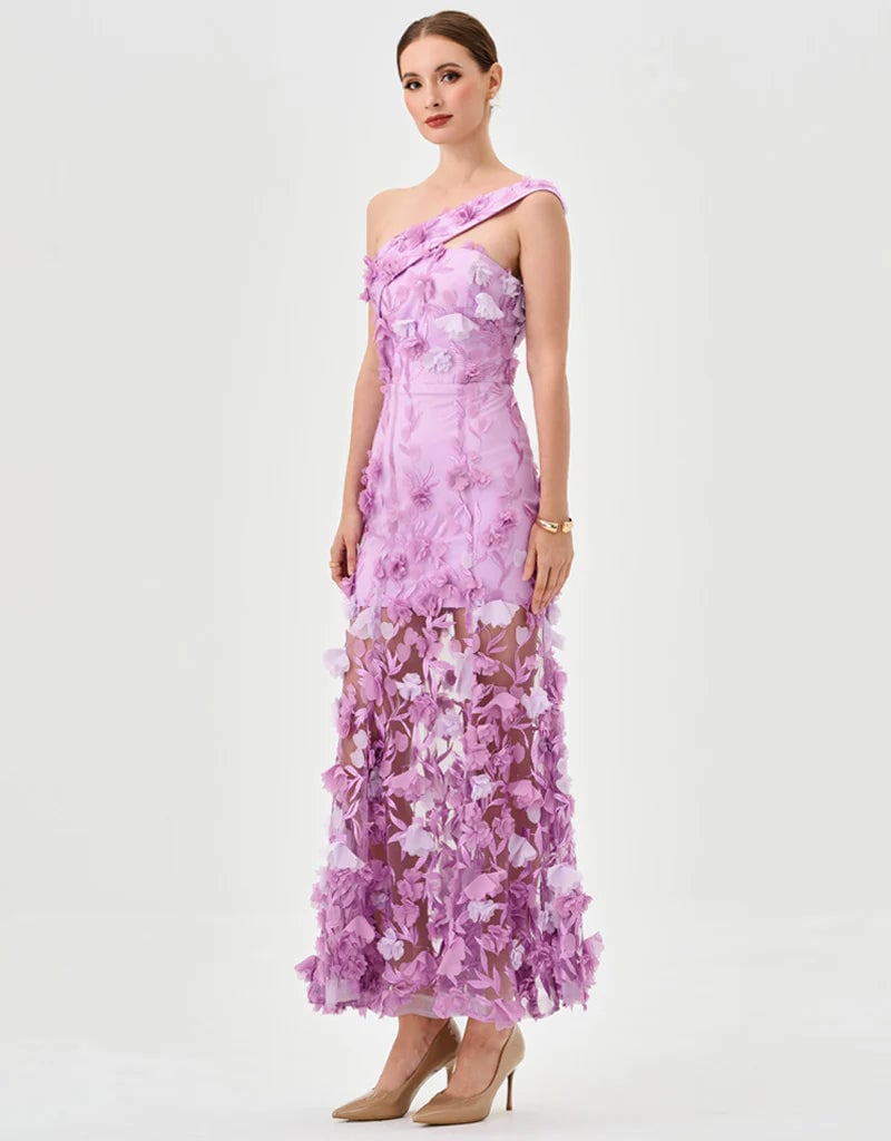 Bariano Shayan One Shoulder Midaxi photo 2