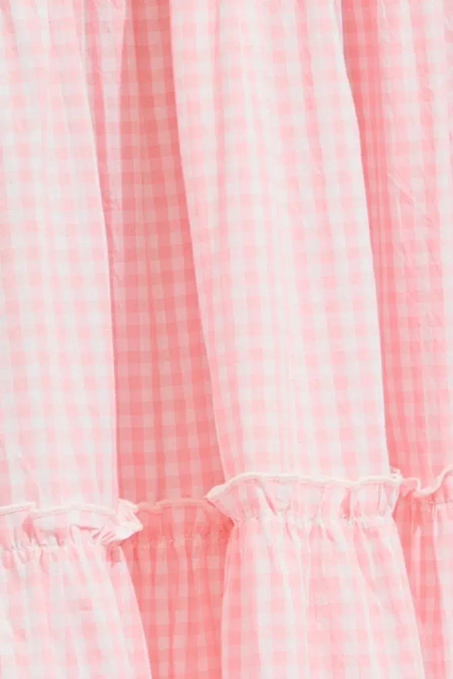 Steele Lyla Dress in Blush Check Print Size M photo 5