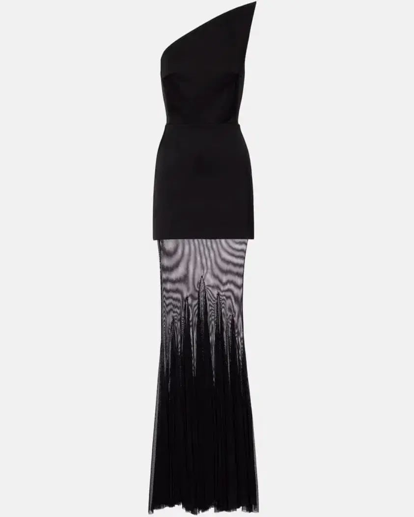 David Koma Tulle Trimmed Caddy Dress AU 6 photo 3