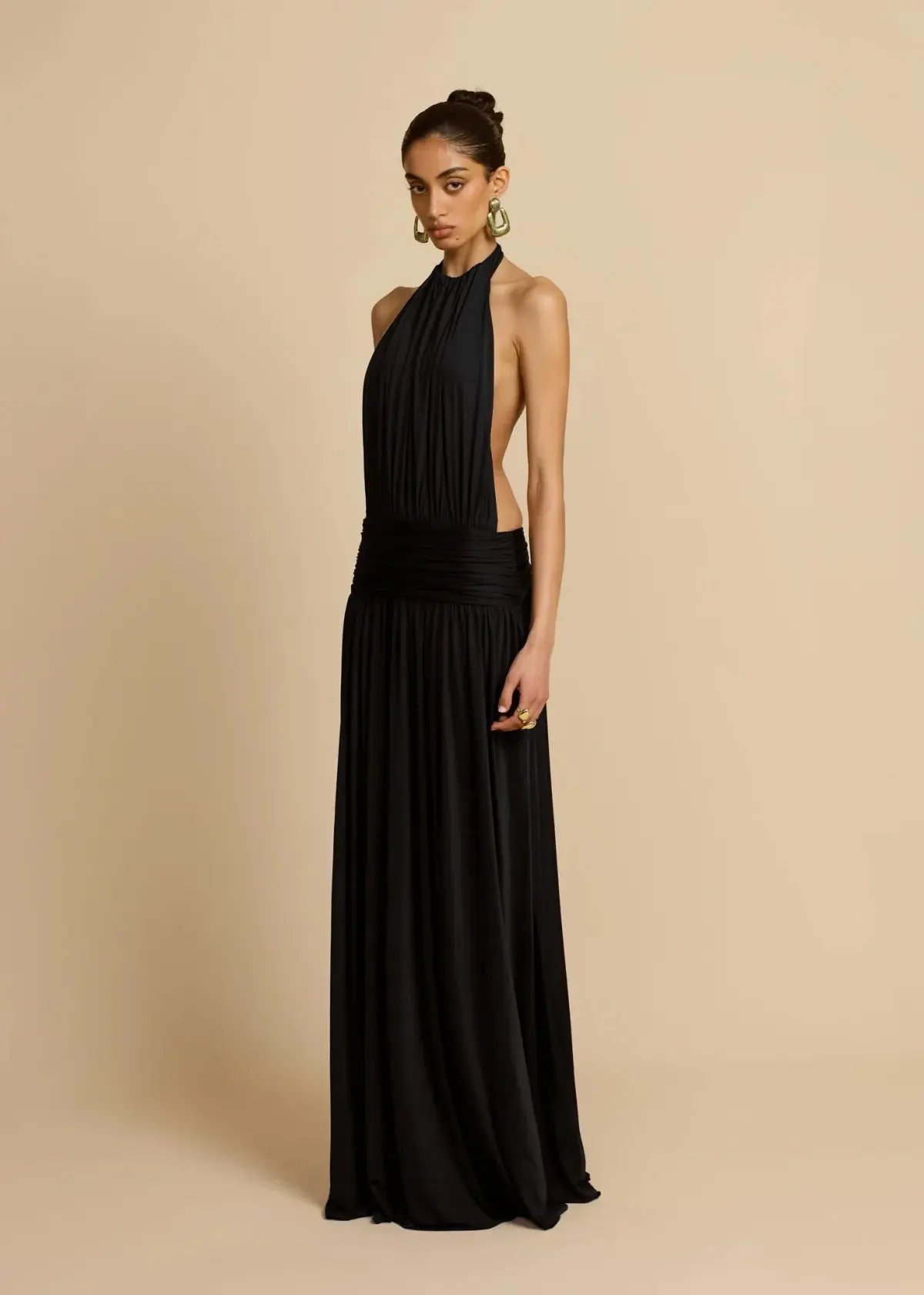 Arcina Ori Santina Maxi Dress Black Size M / AU 10 photo 2