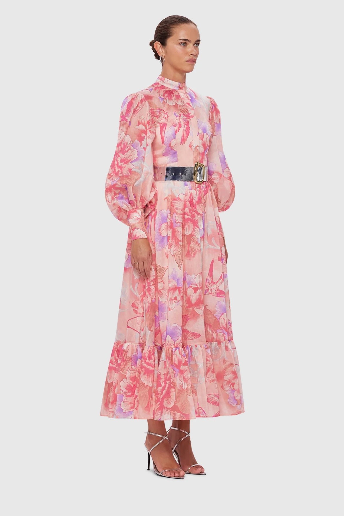LEO LIN NAYLA MIDI DRESS - LUSH photo 2