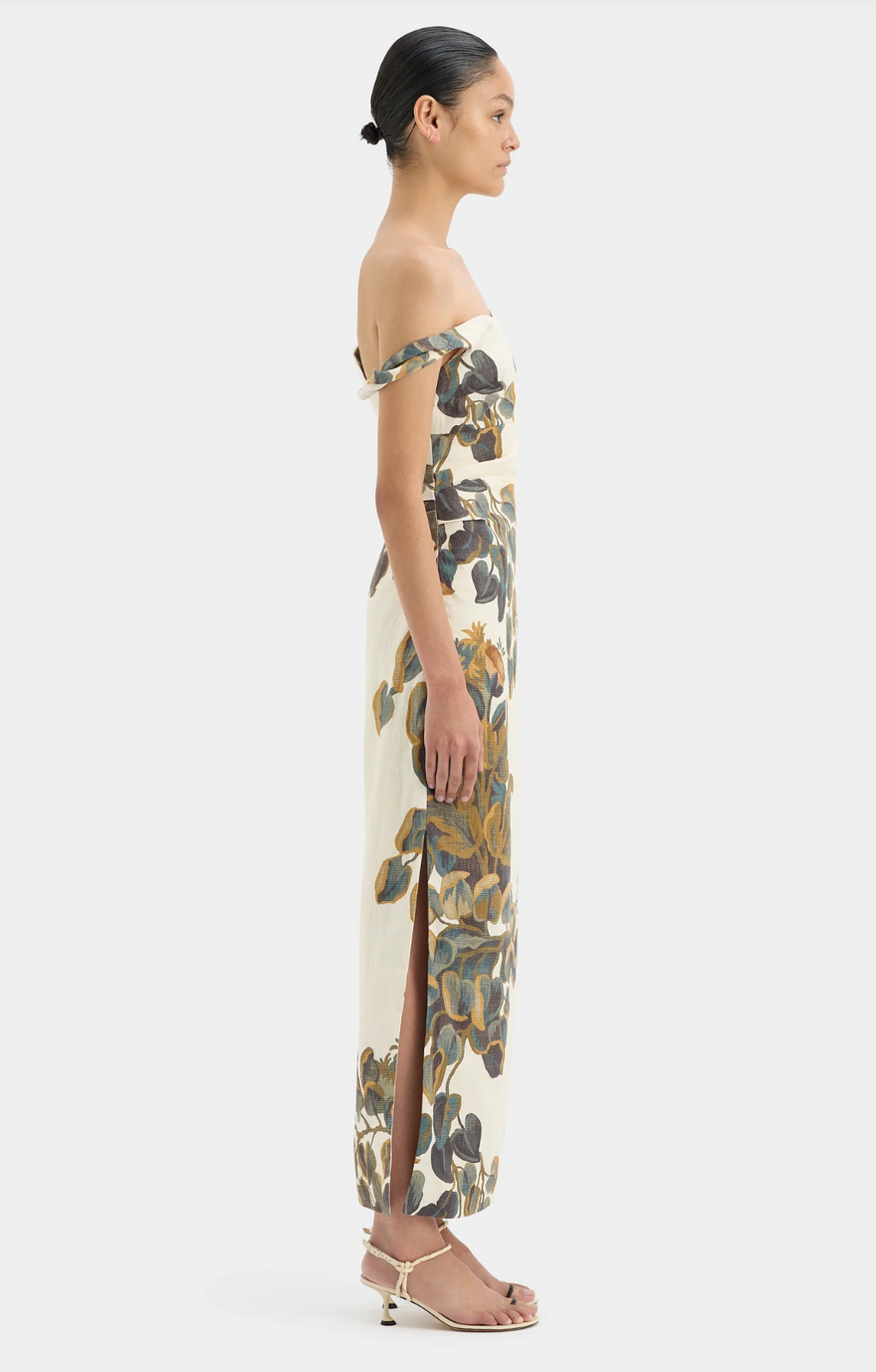 Sir The Label Evalita Twist Midi Dress photo 3