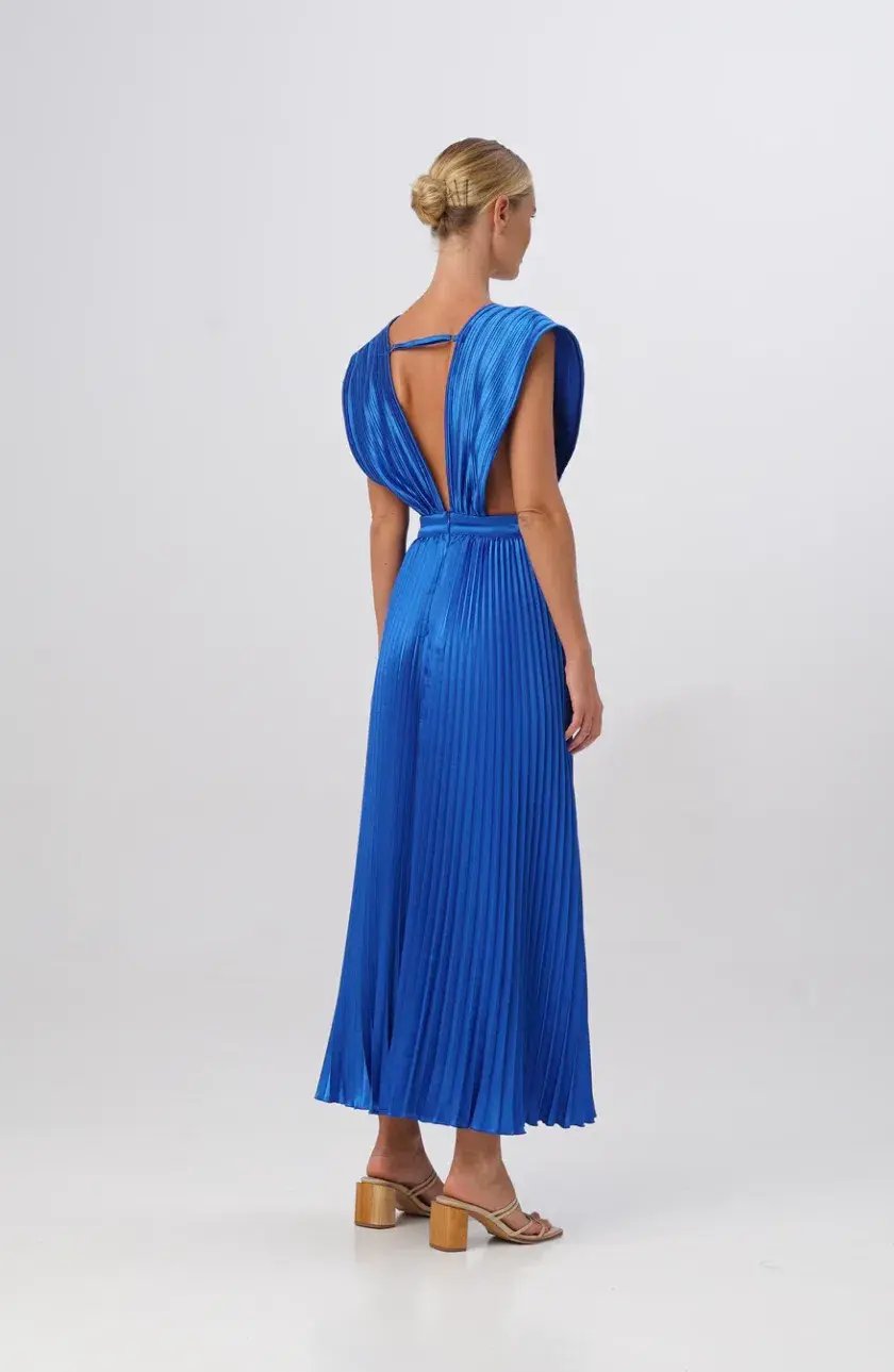 L'idee Gala Gown Blue Size 10 / M photo 5