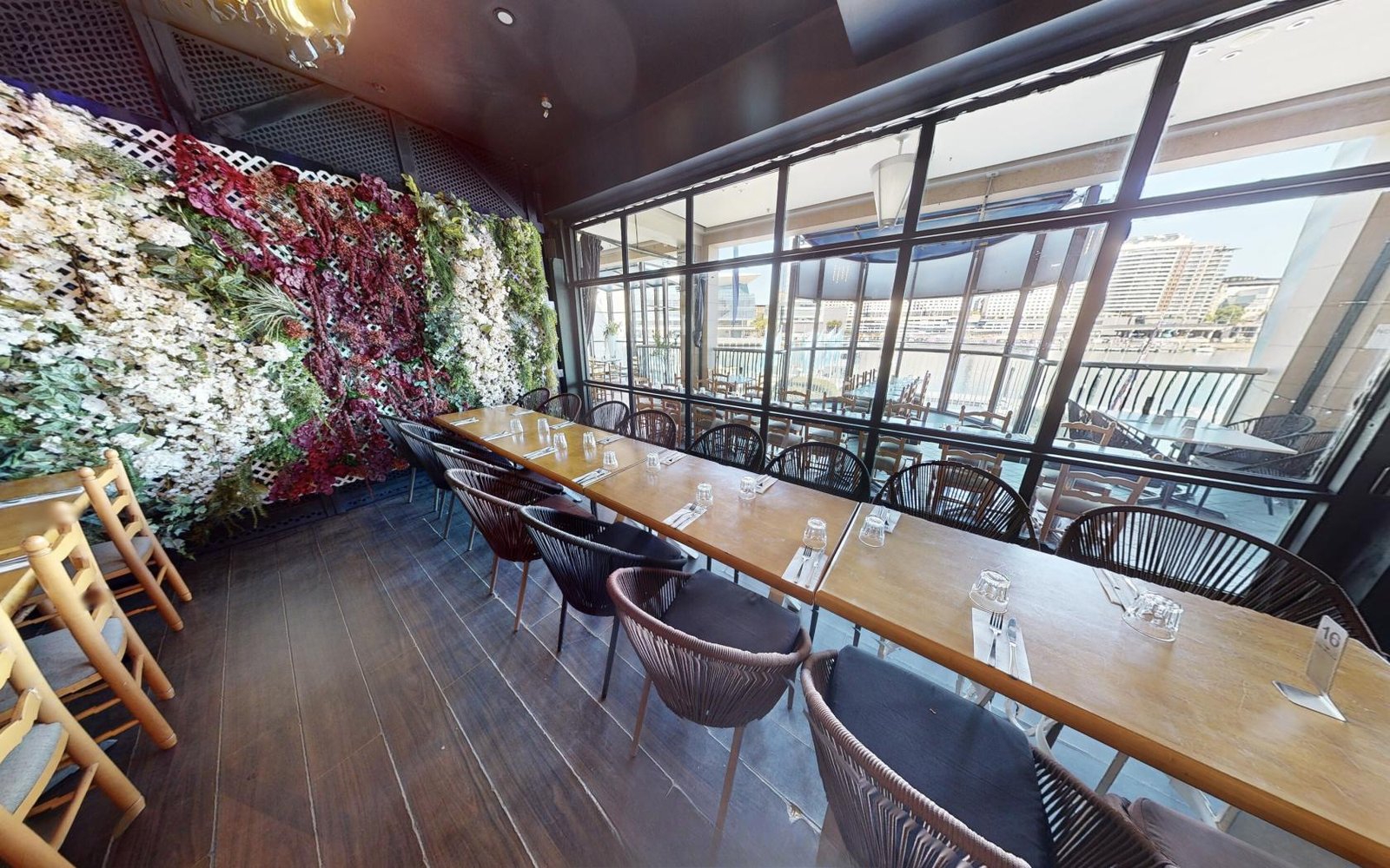 Flower Wall Indoor at Blackbird Cafe photo 3