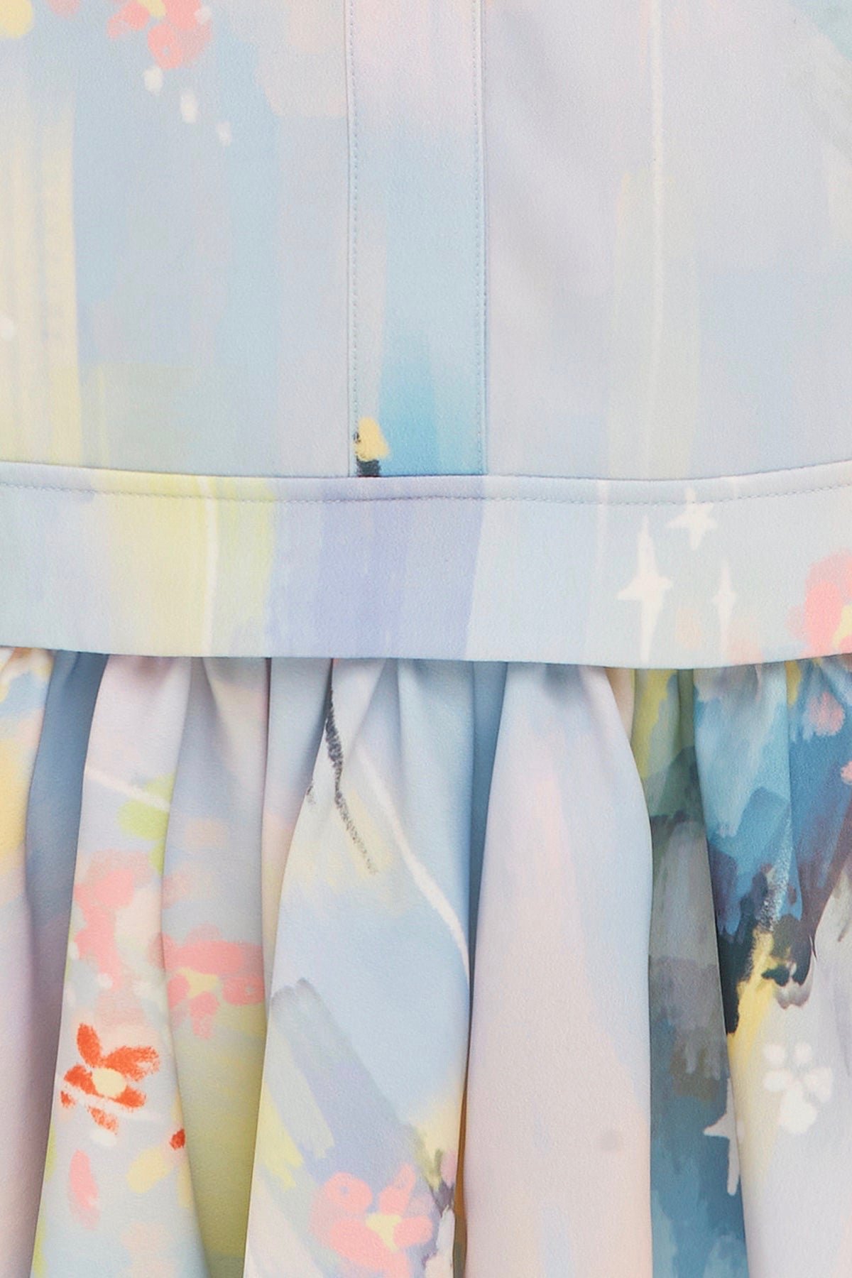 LEO LIN BEATRICE SHORT SLEEVE MINI DRESS - WILLOW PRINT photo 7