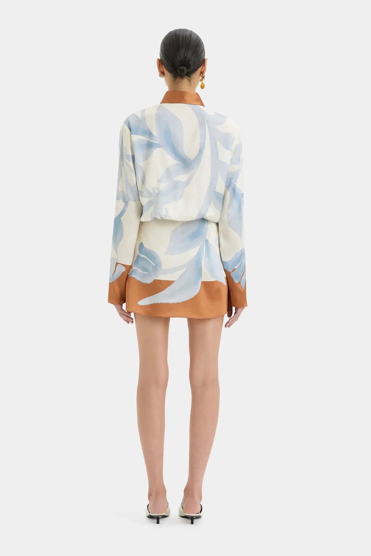 Sir the Label Sorrento Shirt Dress in Scarpia Print Size 10 photo 2