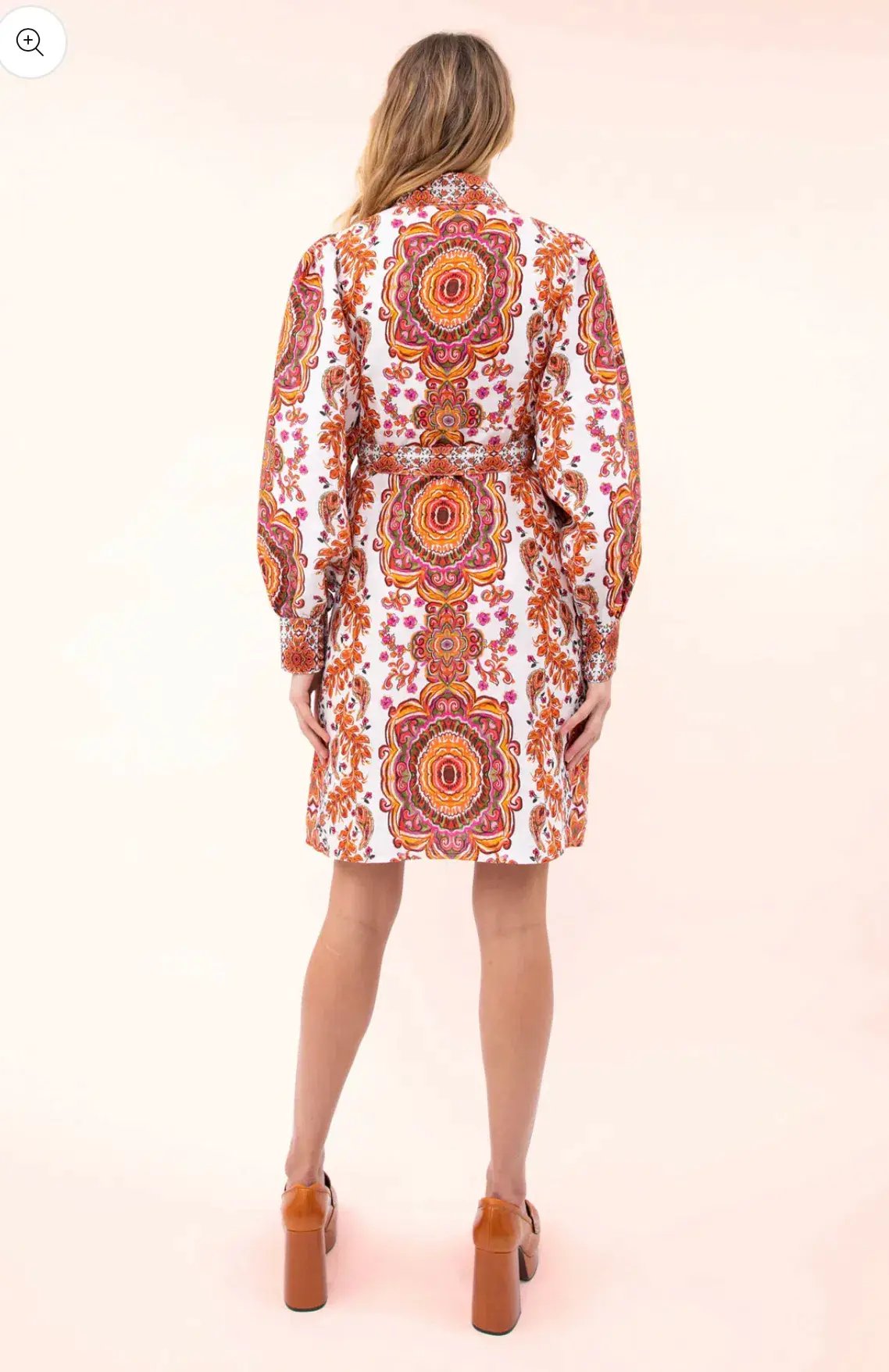 Kachel Dominique Mini Dress Print Size 10 photo 2