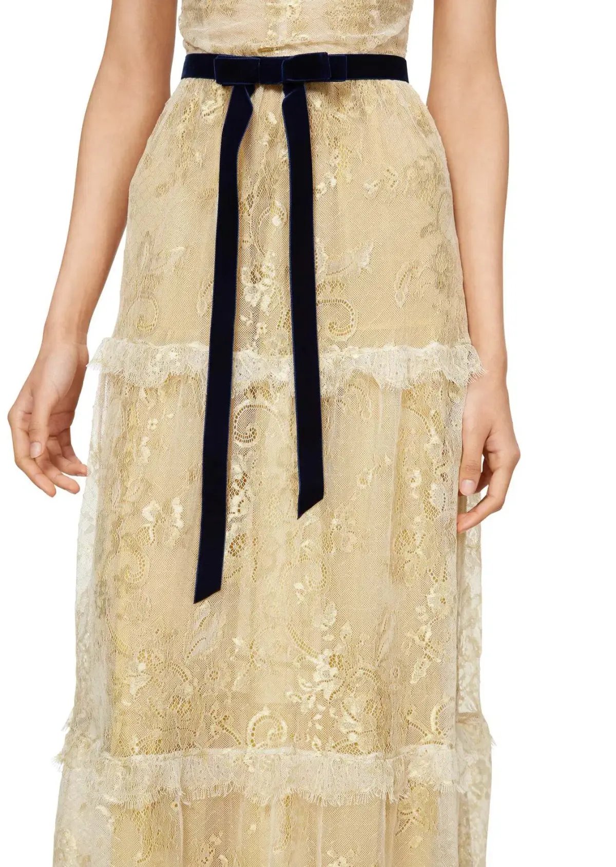 Annie's Ibiza Pip Dress Yellow Metallic Size S/AU 8 photo 4