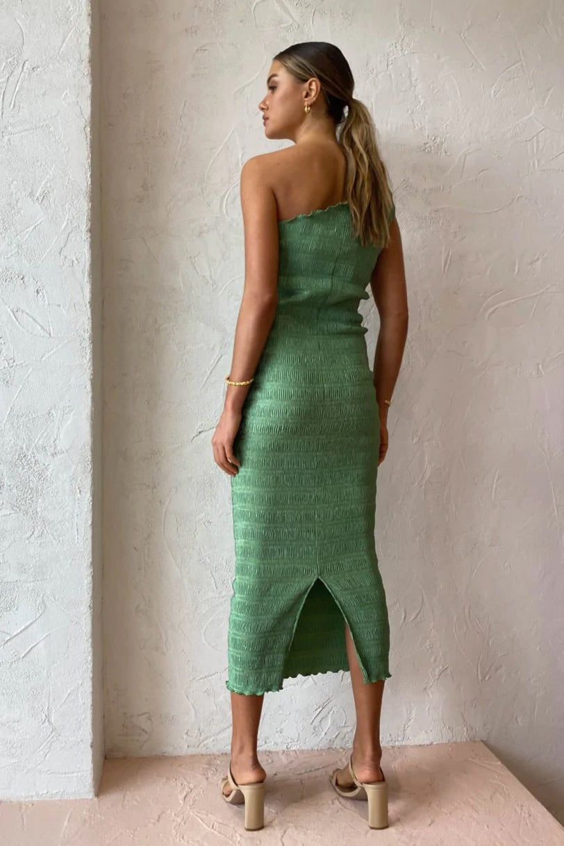 L'IDÉE SOIRÉE GIGI SMOCKING GOWN - SEA GREEN photo 6