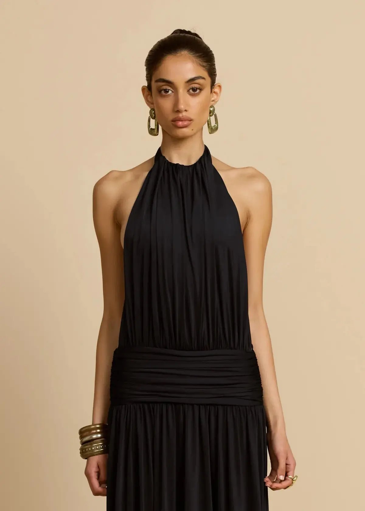 Arcina Ori Santina Maxi Dress Black Size M / AU 10 photo 7