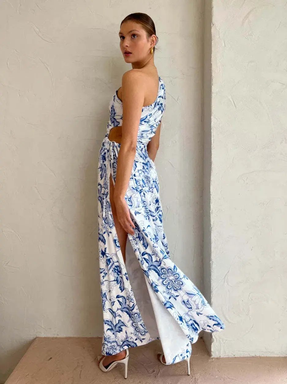 Sonya Moda Nour Maxi Dress Paisley Floral Size S / 8 AU photo 3