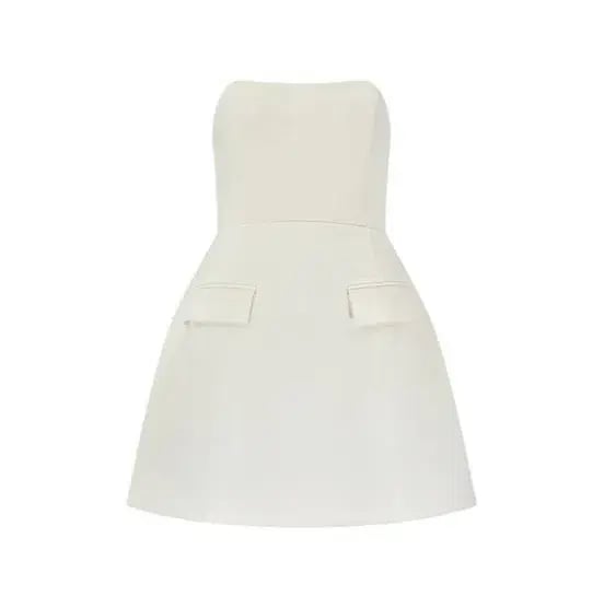 Odd Muse Ultimate Muse Strapless Mini Dress Porcelain Wite Size S / AU 8 photo 2