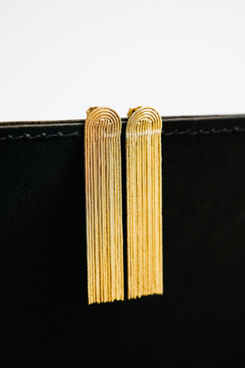 Celeste Starre Discos Nights Earrings Gold photo 3