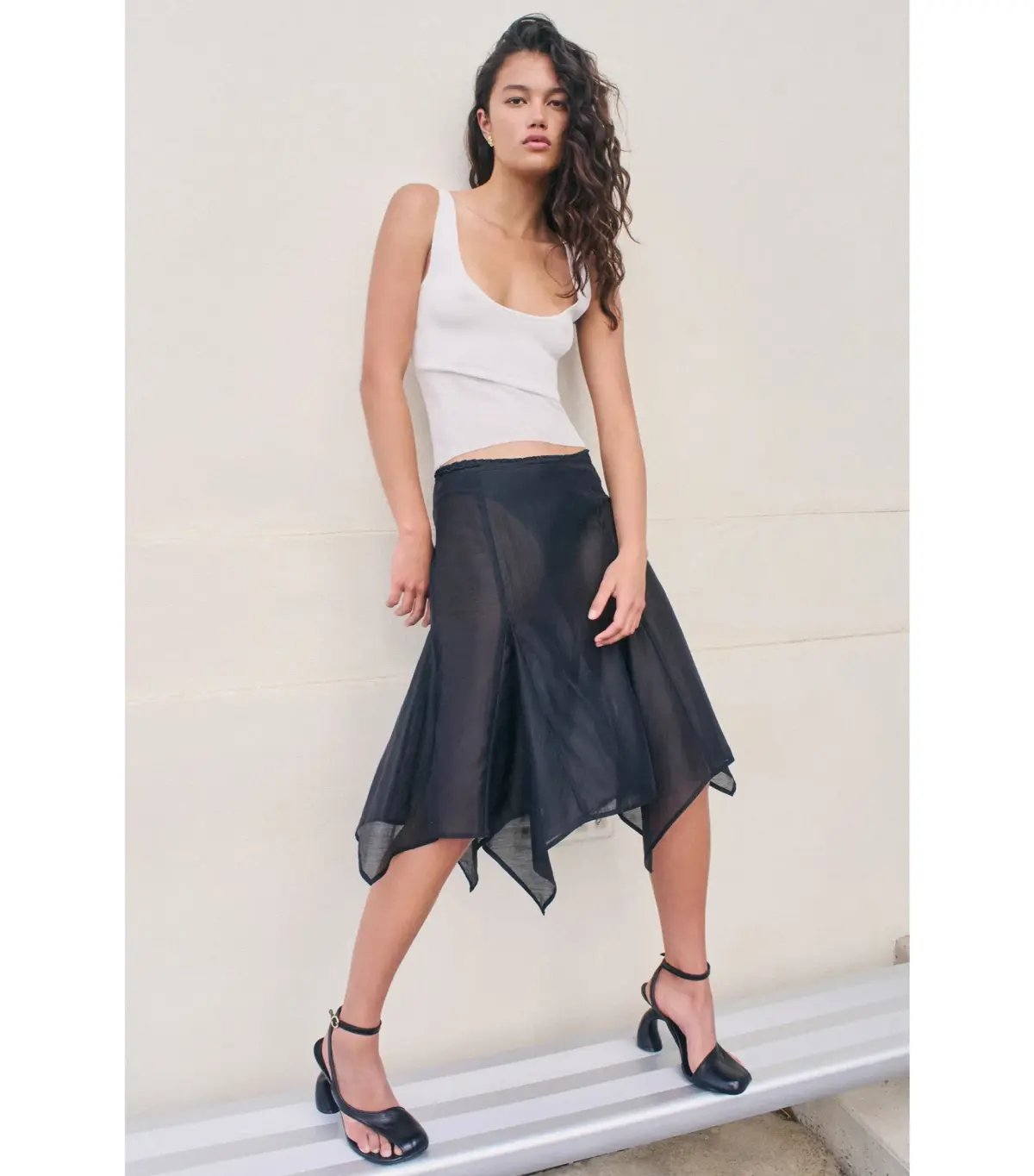 Hansen and Gretel Miller Knee Length Skirt Black Size AU 6 photo 2