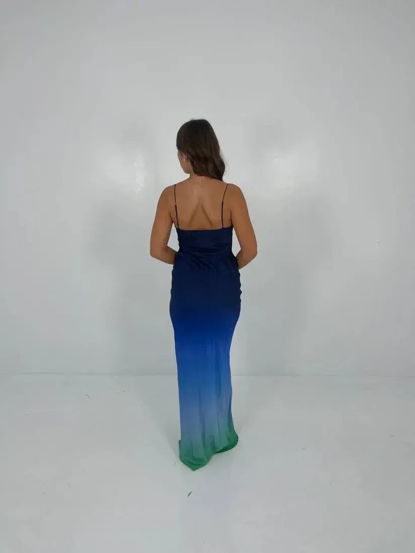 Rat And Boa Beliza Slip Dress in Blue Size XS / AU6 photo 3