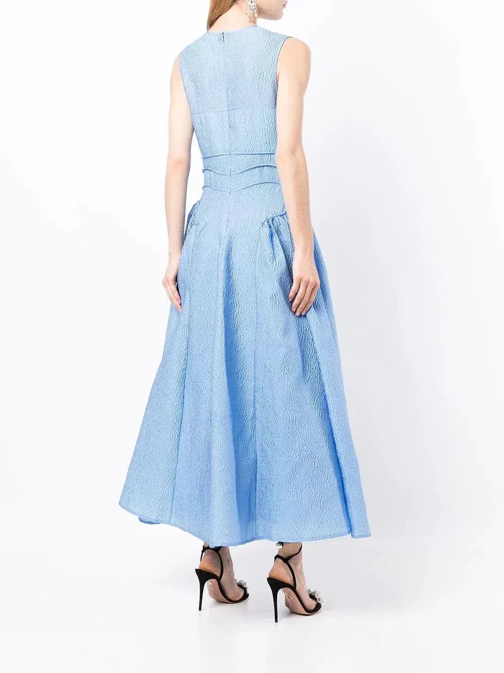 Rachel Gilbert Sophia Dress Blue Size 3 / AU 12 photo 2
