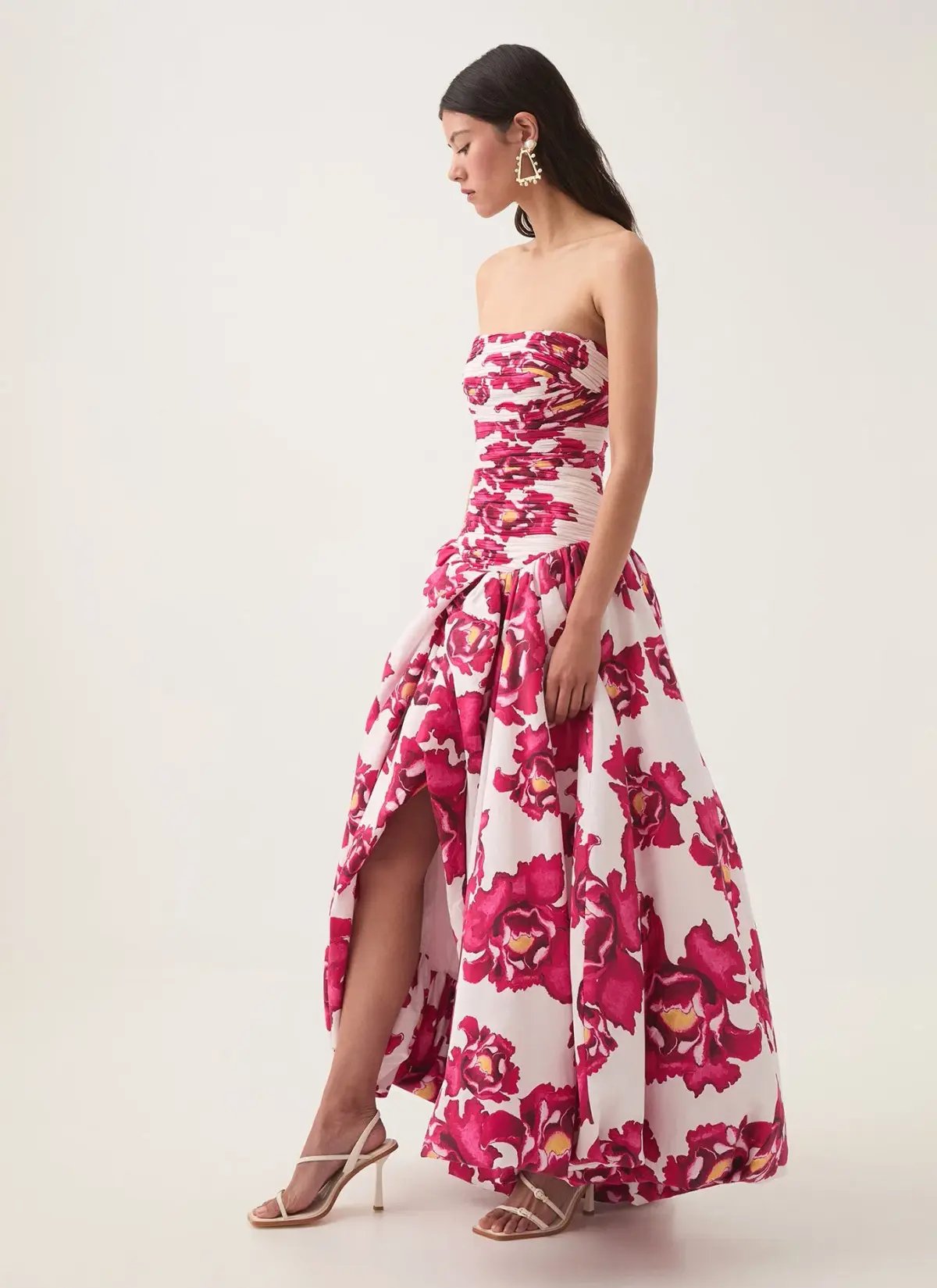 Aje Behold Maxi Dress in Boldly Blooming Size 14 photo 2