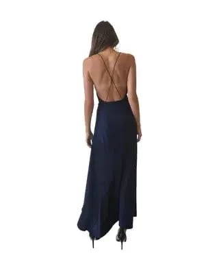 One Fell Swoop Monika Slip Dress Navy Size 6 photo 2