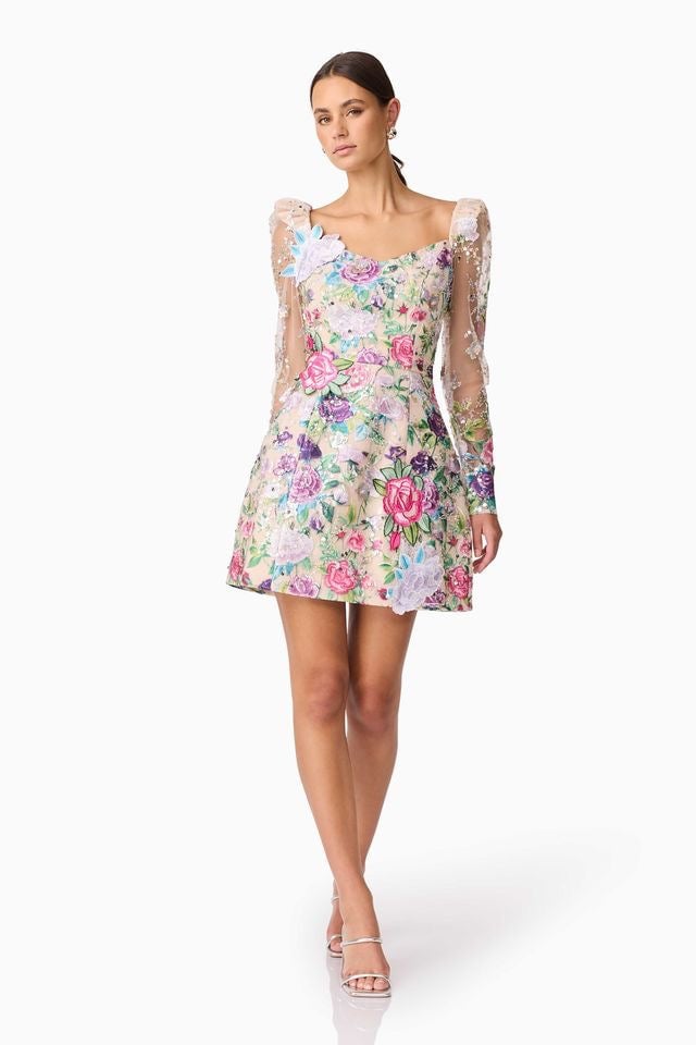 Elliatt Eliska Mini Dress - Floral Multi photo 4