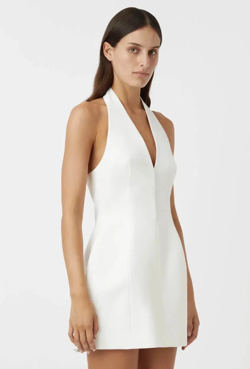 Camilla and Marc Petra Mini Dress Cream Size 8 photo 4