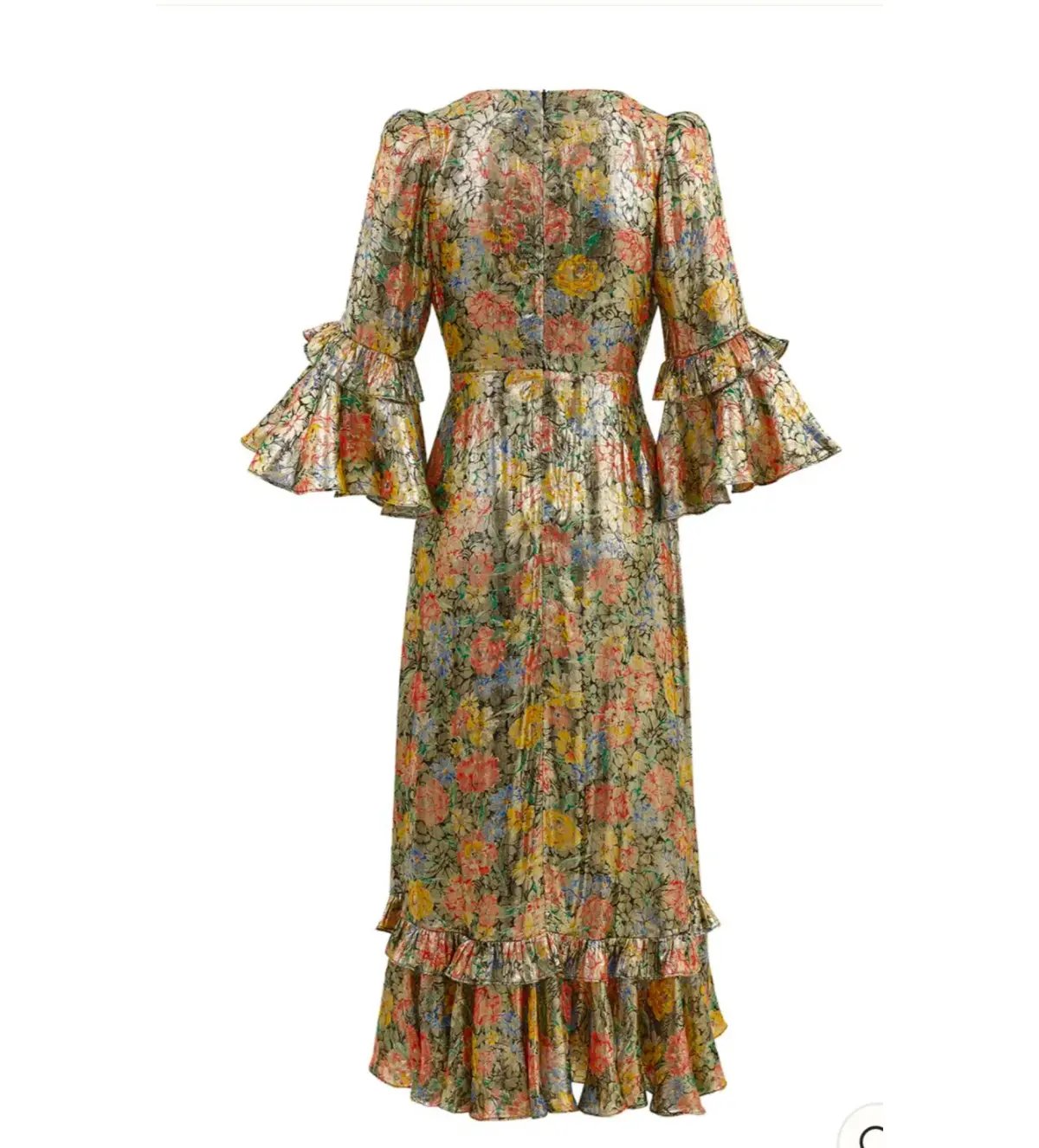 Queens Of Archive Ginger Dress in Multi Floral Size Small / AU 10 photo 4