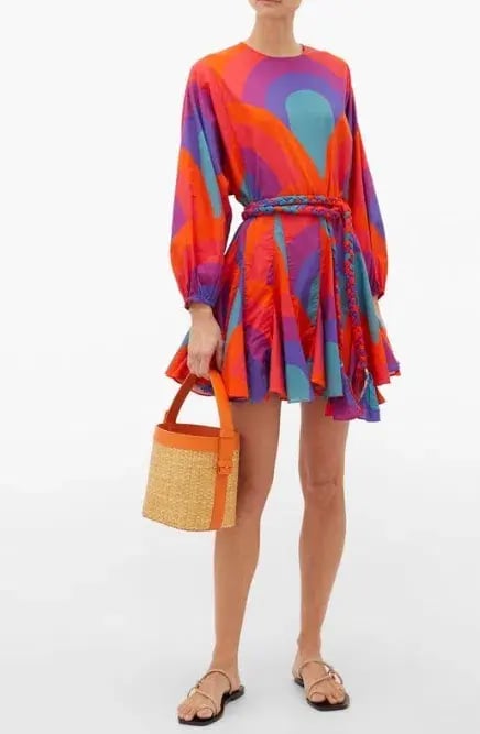 Backless Fuchsia Maxi Dress Size S photo 37