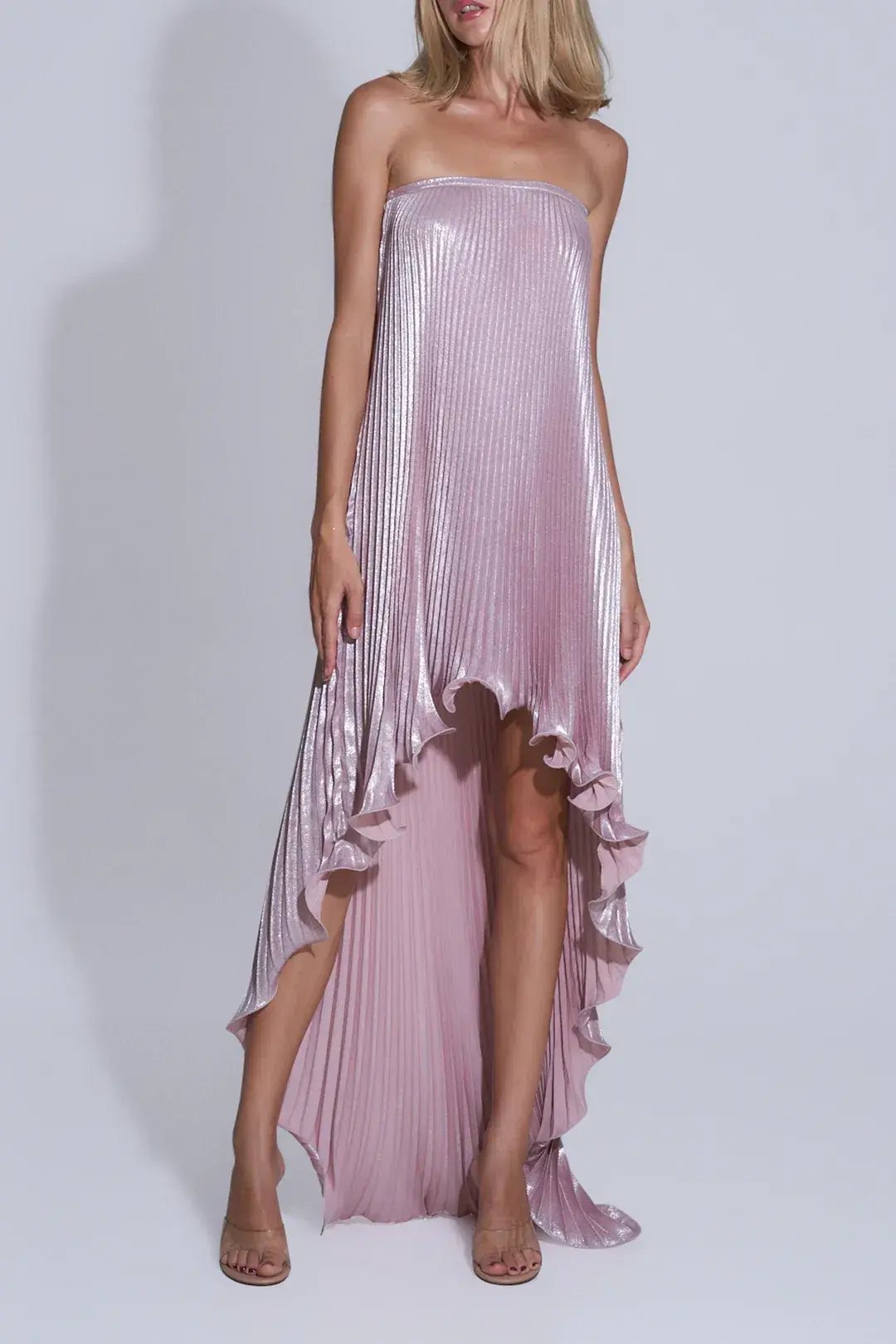 L'Idee Feminite Gown in Dusty Shimmer Size 12 photo 2