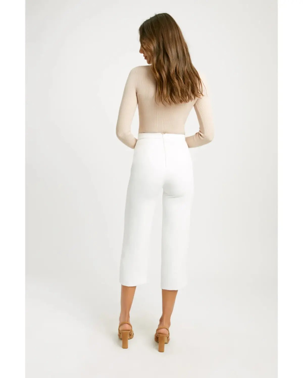 Kookai Oyster Pants White Size AU 8 photo 3