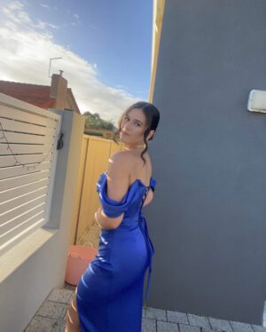 Tania Olsen Carmi Gown Blue photo 2