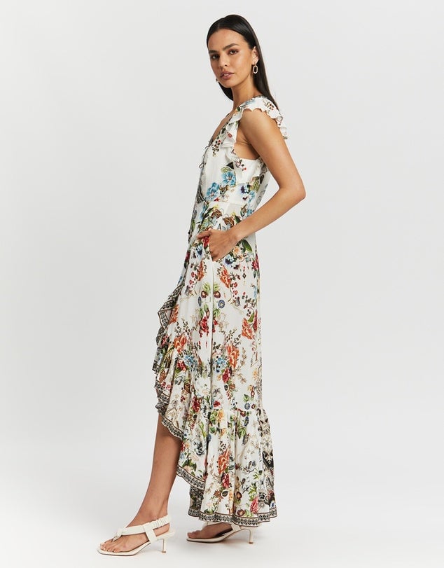 Camilla Ruffle Wrap Dress photo 3