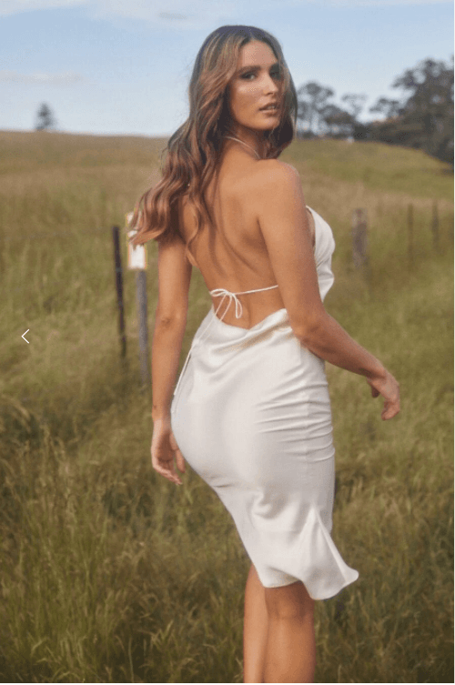 Meshki Ivana Satin Dress photo 2