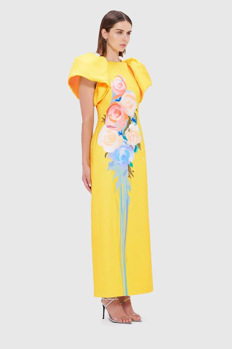 Leo Lin Lucinda Maxi Dress - Bouquet Print photo 4