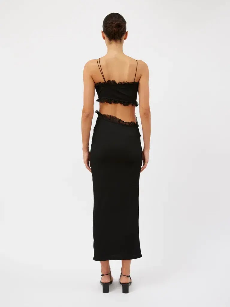 Christopher Esber Carina Interlinked Dress Black Size AU 12 photo 3
