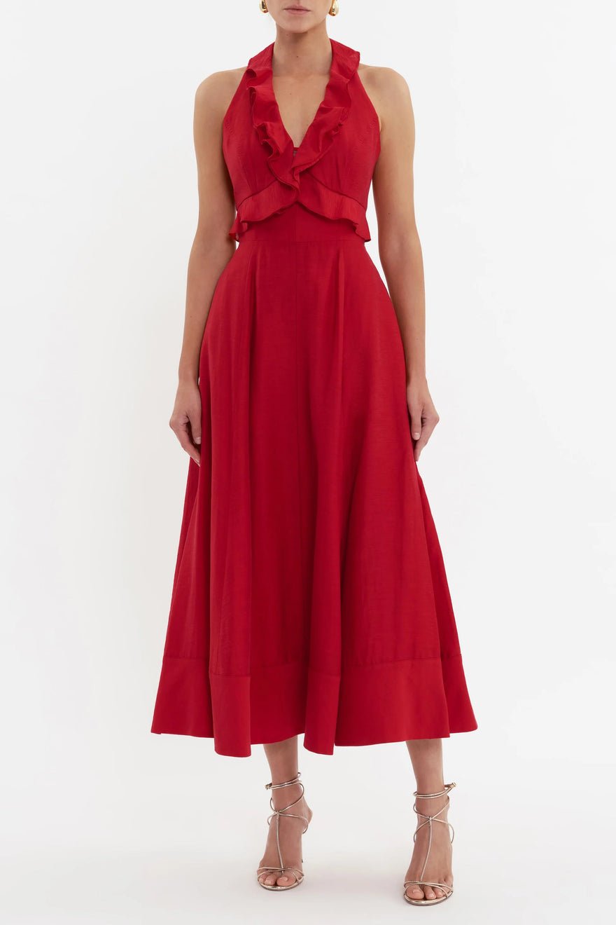 Rebecca Vallance Simona Cut Out Midi Dress photo 2