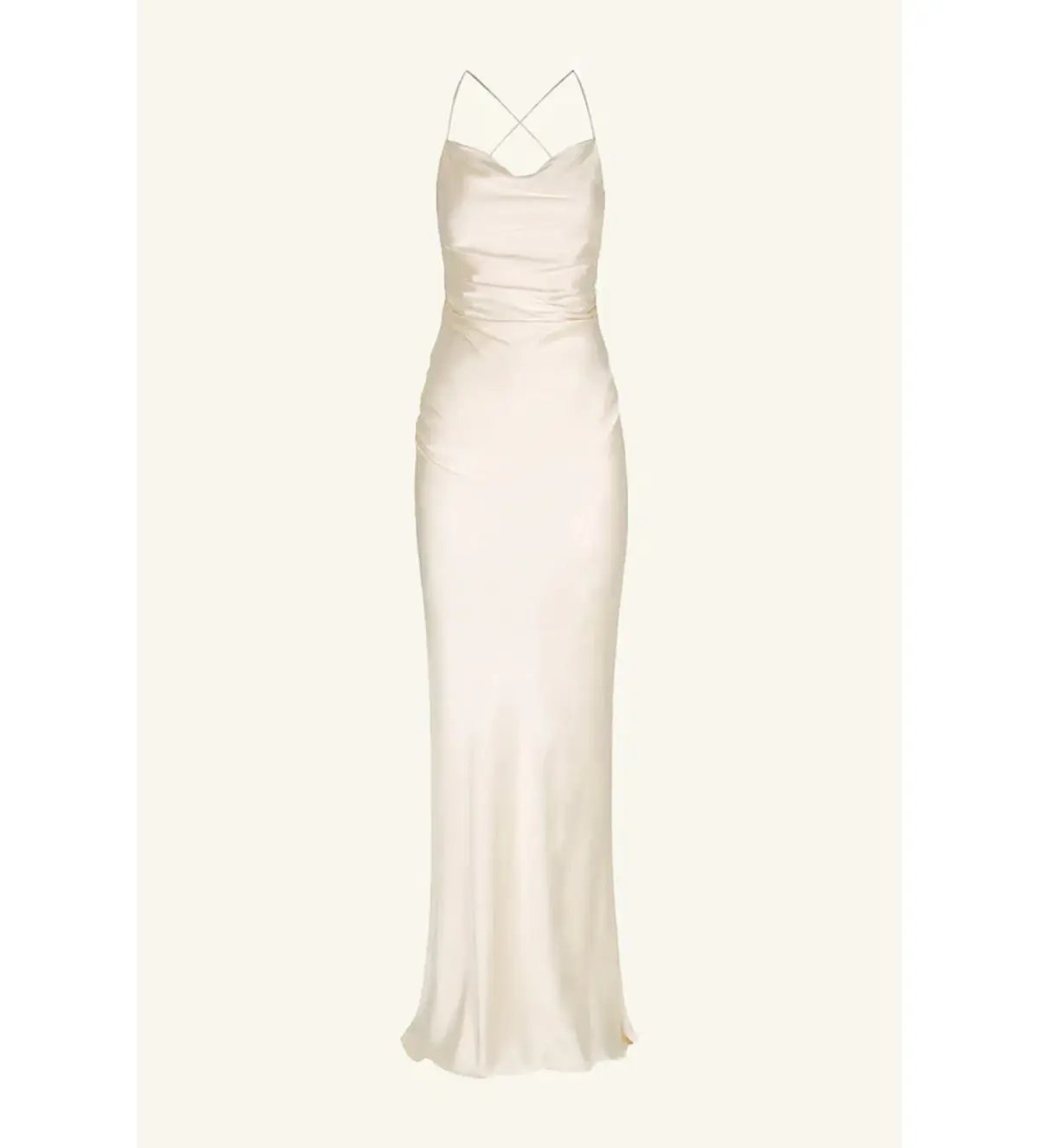 Shona Joy La Lune Lace Back Maxi Dress Cream Size XS / AU 6 photo 4