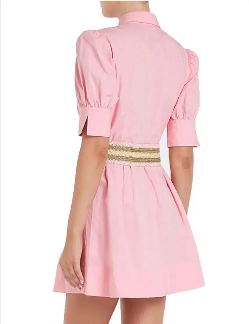 Rebecca Vallance Sommer Mini Dress Pink Size 10 photo 5