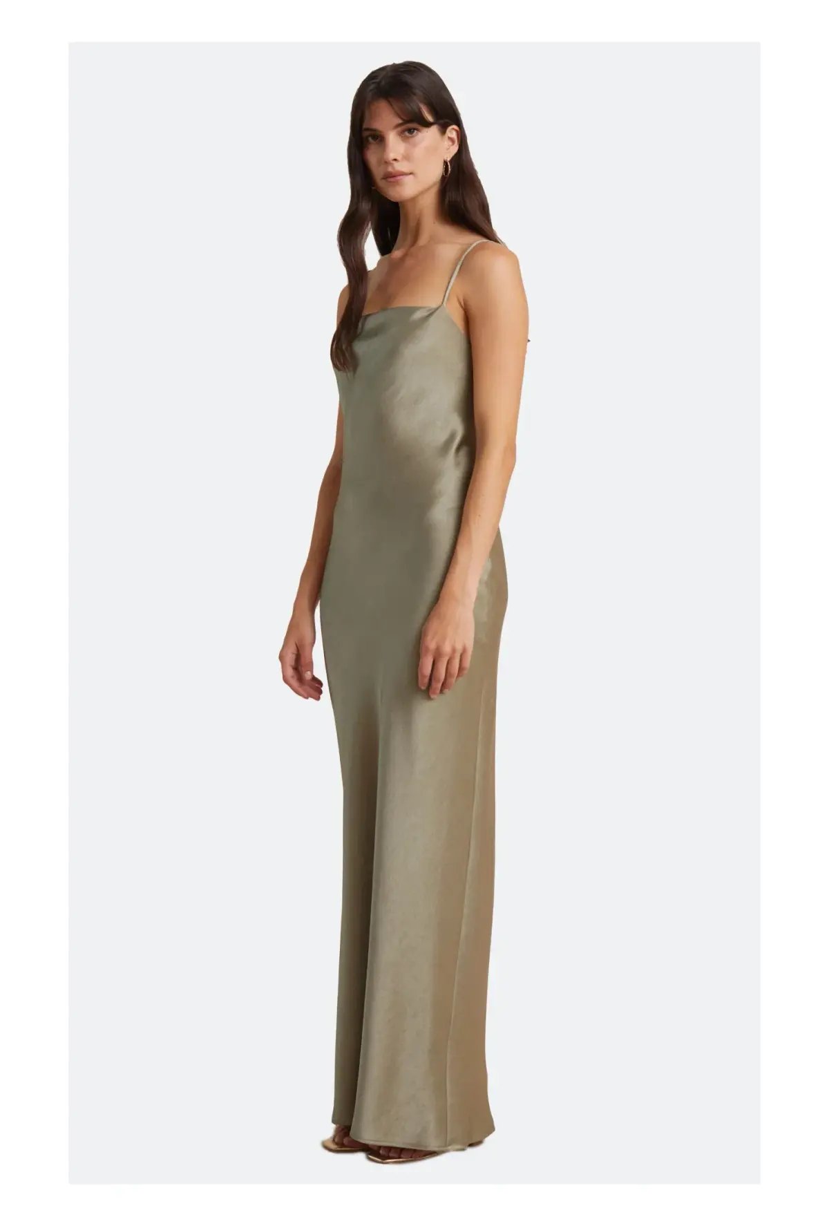 Bec & Bridge The Dreamer Tie Maxi Dress Green Size 6 photo 4