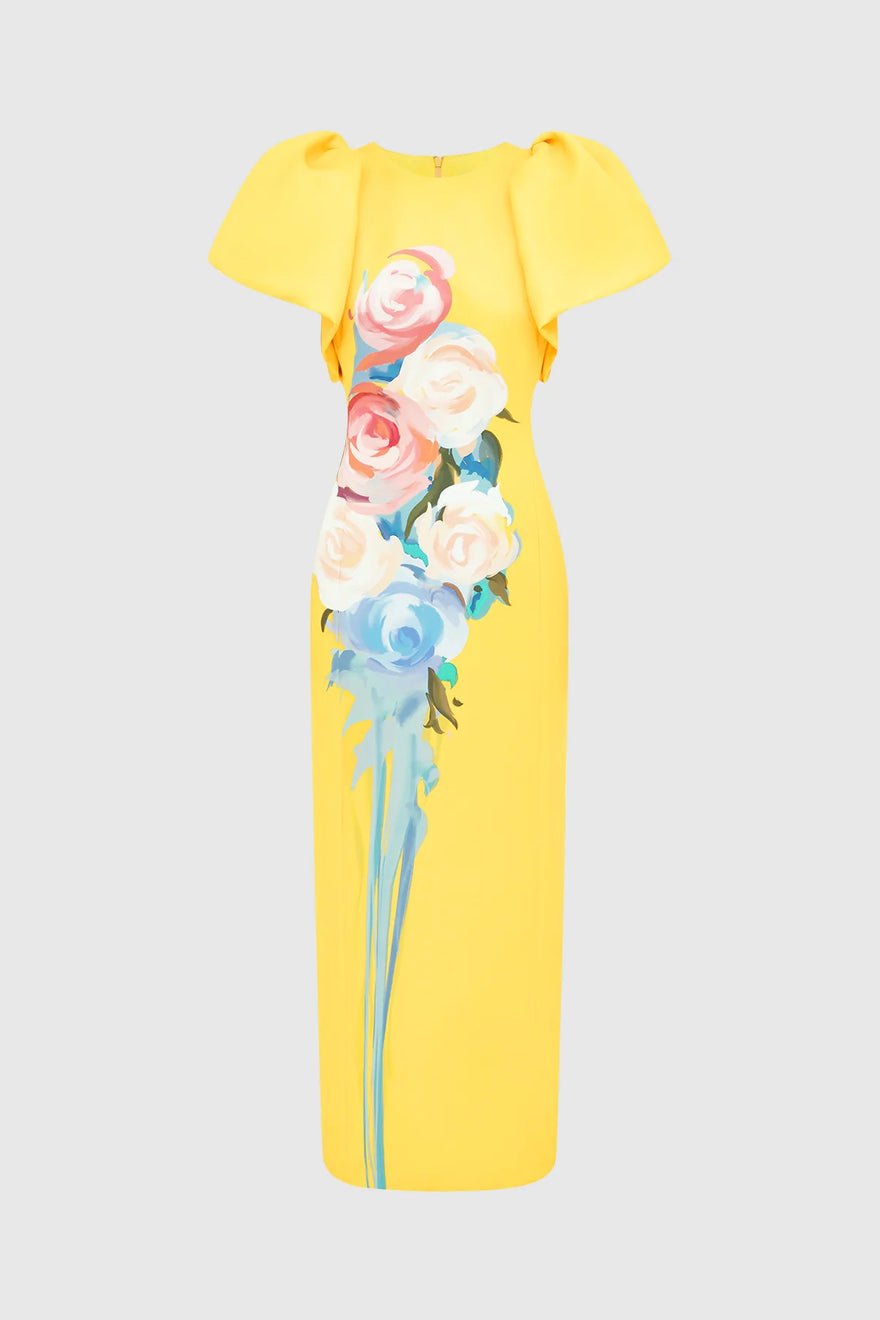 Leo Lin Lucinda Maxi Dress - Bouquet Print photo 3